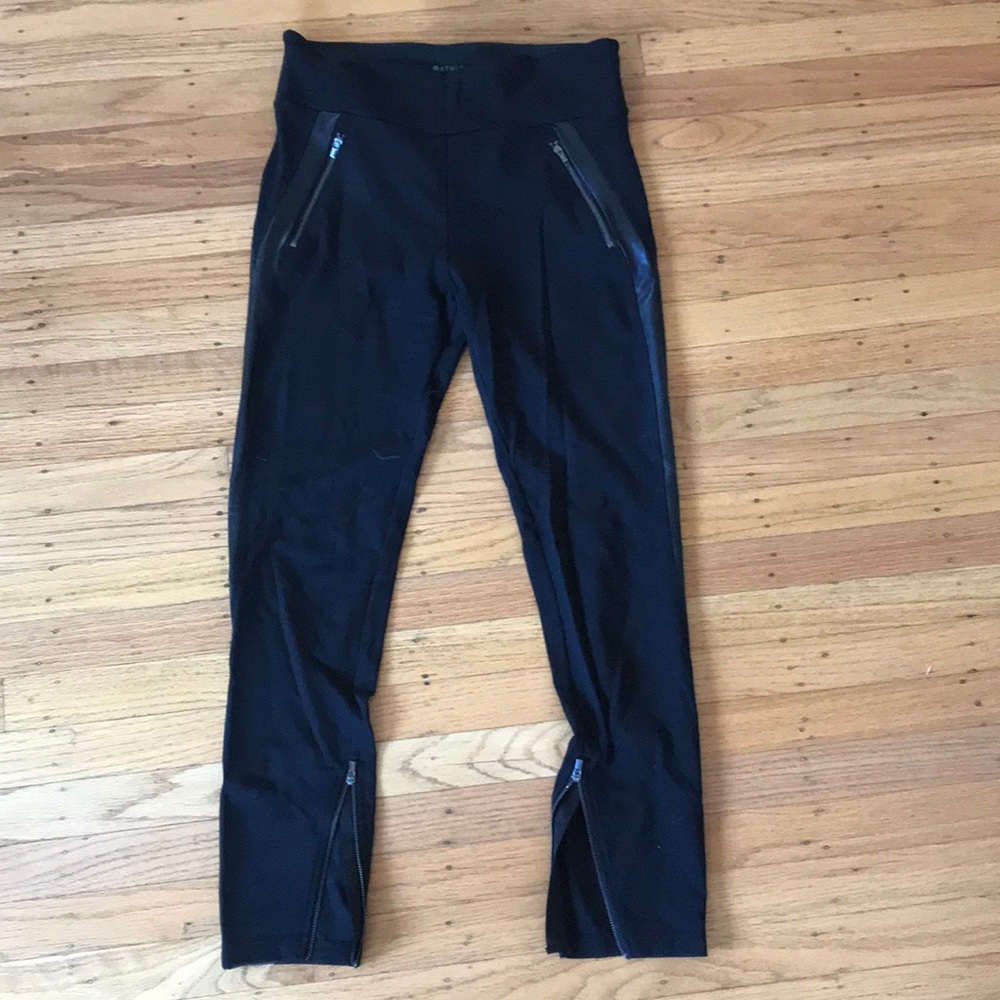 Athleta Leather Trim Tight size 10